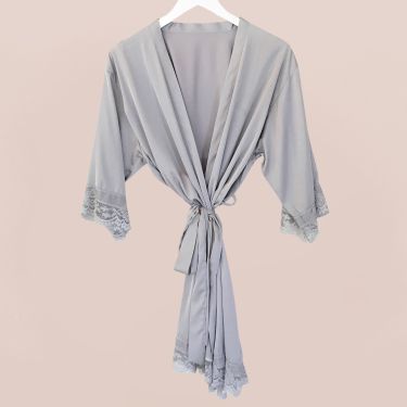 Satin Lace Robes